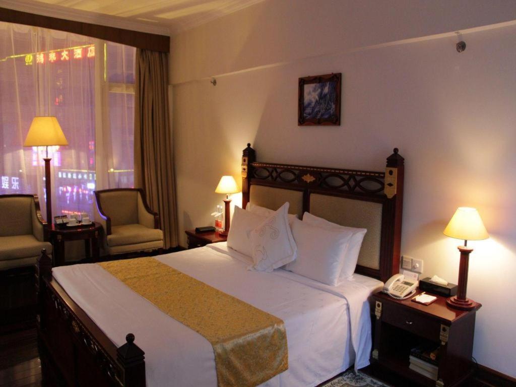 Golden Lustre Hotel Shenzhen Extérieur photo